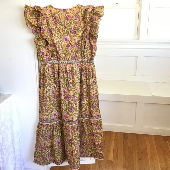 CLARA THE LABEL Kira Midi Maxi Dress Floral Willow Women’s Size X-Large XL NWT - Picture 7 of 16